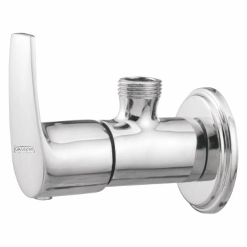 Angle Cock with Wall Flange Chrome